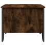 Mesa de centro madera contrachapada roble ahumado 75x51x40 cm de , Mesas de centro - Ref: Foro24-848486, Precio: 50,49 €, Des...