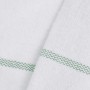 Paños de limpieza 5 uds blancas con rayas verdes 50x60 cm de , Productos para limpieza del hogar - Ref: Foro24-4014090, Preci...