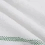 Paños de limpieza 5 uds blancas con rayas verdes 50x60 cm de , Productos para limpieza del hogar - Ref: Foro24-4014090, Preci...