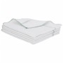 Paños de limpieza 50 uds blancas con rayas verdes 50x60 cm de , Productos para limpieza del hogar - Ref: Foro24-4014092, Prec...