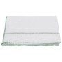 Paños de limpieza 50 uds blancas con rayas verdes 50x60 cm de , Productos para limpieza del hogar - Ref: Foro24-4014092, Prec...