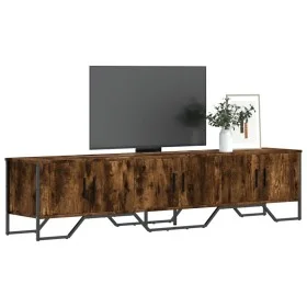 Mueble de TV madera de ingeniería roble ahumado 180x34x41 cm de , Muebles TV - Ref: Foro24-848591, Precio: 114,97 €, Descuent...