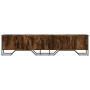Mueble de TV madera de ingeniería roble ahumado 180x34x41 cm de , Muebles TV - Ref: Foro24-848591, Precio: 117,04 €, Descuent...