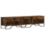 Mueble de TV madera de ingeniería roble ahumado 180x34x41 cm de , Muebles TV - Ref: Foro24-848591, Precio: 117,04 €, Descuent...