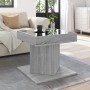 Mesa de centro y LED madera ingeniería gris Sonoma 50x50x45 cm de , Mesas de centro - Ref: Foro24-847565, Precio: 95,36 €, De...
