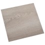 Lamas para suelo autoadhesivas 55 uds PVC gris taupe 5,11 m² en Materiales de construcción | Comprar online en Foru.es