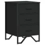 Mesita de noche madera de ingeniería negro 40x41x60 cm de , Mesitas de noche - Ref: Foro24-848524, Precio: 73,48 €, Descuento: %