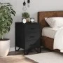Mesita de noche madera de ingeniería negro 40x41x60 cm de , Mesitas de noche - Ref: Foro24-848524, Precio: 73,48 €, Descuento: %