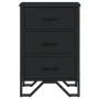 Mesita de noche madera de ingeniería negro 40x41x60 cm de , Mesitas de noche - Ref: Foro24-848524, Precio: 73,48 €, Descuento: %