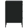 Mesita de noche madera de ingeniería negro 40x41x60 cm de , Mesitas de noche - Ref: Foro24-848524, Precio: 73,48 €, Descuento: %