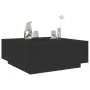 Schwarzer Couchtisch aus Ingenieurholz 100x100x40 cm von , Couchtisch - Ref: Foro24-3284050, Preis: 191,87 €, Rabatt: %