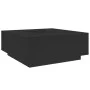Schwarzer Couchtisch aus Ingenieurholz 100x100x40 cm von , Couchtisch - Ref: Foro24-3284050, Preis: 191,87 €, Rabatt: %