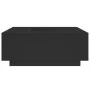 Schwarzer Couchtisch aus Ingenieurholz 100x100x40 cm von , Couchtisch - Ref: Foro24-3284050, Preis: 191,87 €, Rabatt: %