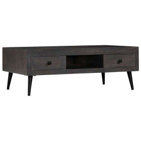 Mesa de centro madera maciza de mango 100x60x35 cm en Mesas de centro | Comprar online en Foru.es