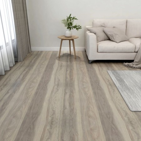 Lamas para suelo autoadhesivas 55 uds PVC gris taupe 5,11 m² en Materiales de construcción | Comprar online en Foru.es