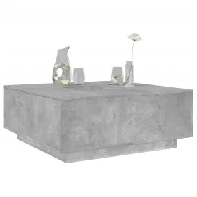 Mitteltisch aus grauem Beton-Ingenieurholz, 100x100x40 cm. von , Couchtisch - Ref: Foro24-3284052, Preis: 173,09 €, Rabatt: %