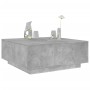 Mesa de centro madera ingeniería gris hormigón 100x100x40 cm de , Mesas de centro - Ref: Foro24-3284052, Precio: 179,65 €, De...