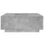 Mesa de centro madera ingeniería gris hormigón 100x100x40 cm de , Mesas de centro - Ref: Foro24-3284052, Precio: 179,65 €, De...