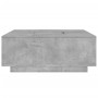 Mesa de centro madera ingeniería gris hormigón 100x100x40 cm de , Mesas de centro - Ref: Foro24-3284052, Precio: 179,65 €, De...
