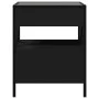 Mesita de noche con Infinity LED negra 40x40x51 cm de , Mesitas de noche - Ref: Foro24-3284101, Precio: 80,02 €, Descuento: %