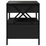 Mesita de noche con Infinity LED negra 40x40x51 cm de , Mesitas de noche - Ref: Foro24-3284101, Precio: 80,02 €, Descuento: %