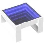 Mesa de centro con Infinity LED blanco 50x53x30 cm de , Mesas de centro - Ref: Foro24-847623, Precio: 77,11 €, Descuento: %