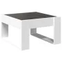 Mesa de centro con Infinity LED blanco 50x53x30 cm de , Mesas de centro - Ref: Foro24-847623, Precio: 77,11 €, Descuento: %