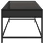 Mesa de centro con Infinity LED negro 70x50x41 cm de , Mesas de centro - Ref: Foro24-847682, Precio: 89,38 €, Descuento: %