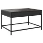 Mesa de centro con Infinity LED negro 70x50x41 cm by , Coffee table - Ref: Foro24-847682, Price: 88,27 €, Discount: %