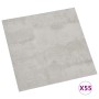 Lamas para suelo autoadhesivas 55 uds PVC gris claro 5,11 m² en Materiales de construcción | Comprar online en Foru.es