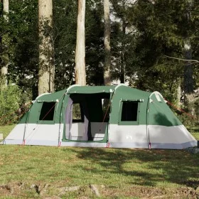 Tienda de campaña familiar túnel 6 personas impermeable verde de , Tiendas de campaña - Ref: Foro24-4009416, Precio: 248,52 €...