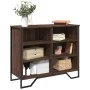 Aparador madera contrachapada roble marrón 91x35,5x74,5 cm de , Aparadores - Ref: Foro24-848553, Precio: 67,57 €, Descuento: %