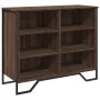 Aparador madera contrachapada roble marrón 91x35,5x74,5 cm de , Aparadores - Ref: Foro24-848553, Precio: 67,57 €, Descuento: %