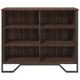Aparador madera contrachapada roble marrón 91x35,5x74,5 cm de , Aparadores - Ref: Foro24-848553, Precio: 68,43 €, Descuento: %