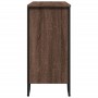 Aparador madera contrachapada roble marrón 91x35,5x74,5 cm de , Aparadores - Ref: Foro24-848553, Precio: 68,43 €, Descuento: %