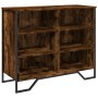 Aparador madera de ingeniería roble ahumado 91x35,5x74,5 cm de , Aparadores - Ref: Foro24-848551, Precio: 66,50 €, Descuento: %