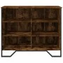 Aparador madera de ingeniería roble ahumado 91x35,5x74,5 cm de , Aparadores - Ref: Foro24-848551, Precio: 65,69 €, Descuento: %