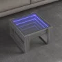 Mesa de centro con Infinity LED gris Sonoma 50x53x30 cm de , Mesas de centro - Ref: Foro24-847628, Precio: 77,03 €, Descuento: %