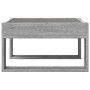 Mesa de centro con Infinity LED gris Sonoma 50x53x30 cm de , Mesas de centro - Ref: Foro24-847628, Precio: 78,13 €, Descuento: %