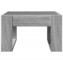 Mesa de centro con Infinity LED gris Sonoma 50x53x30 cm de , Mesas de centro - Ref: Foro24-847628, Precio: 78,13 €, Descuento: %