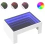 Mesa de centro con Infinity LED blanco 70x50x30 cm de , Mesas de centro - Ref: Foro24-847609, Precio: 94,22 €, Descuento: %