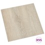 Lamas para suelo autoadhesivas 55 uds PVC beige 5,11 m² en Materiales de construcción | Comprar online en Foru.es