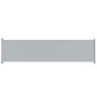Toldo lateral retráctil para patio gris 600x160 cm de vidaXL, Sombrillas - Ref: Foro24-313379, Precio: 105,29 €, Descuento: %