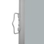 Toldo lateral retráctil para patio gris 600x160 cm de vidaXL, Sombrillas - Ref: Foro24-313379, Precio: 105,29 €, Descuento: %