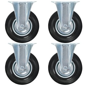 Ruedas fijas 16 unidades 125 mm de , Manipulación de materiales - Ref: Foro24-277968, Precio: 90,05 €, Descuento: %