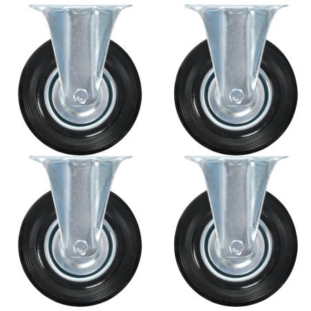 Ruedas fijas 16 unidades 125 mm de , Manipulación de materiales - Ref: Foro24-277968, Precio: 90,05 €, Descuento: %