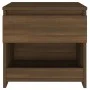 Mesita de noche madera contrachapada roble marrón 40x30x39 cm de , Mesitas de noche - Ref: Foro24-815133, Precio: 39,28 €, De...