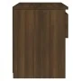 Mesita de noche madera contrachapada roble marrón 40x30x39 cm de , Mesitas de noche - Ref: Foro24-815133, Precio: 39,28 €, De...
