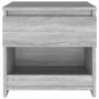 Nachttisch aus grauem Sonoma-Sperrholz 40x30x39cm von , Nachttische - Ref: Foro24-815131, Preis: 38,25 €, Rabatt: %