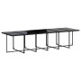 Set de muebles jardín 17 pzas con cojines ratán sintético negro de , Conjuntos de jardín - Ref: Foro24-3211183, Precio: 896,6...